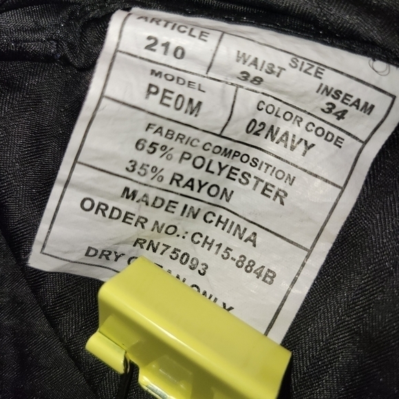 4/$25 Marc Tulio Dress Trouser - Picture 6 of 7